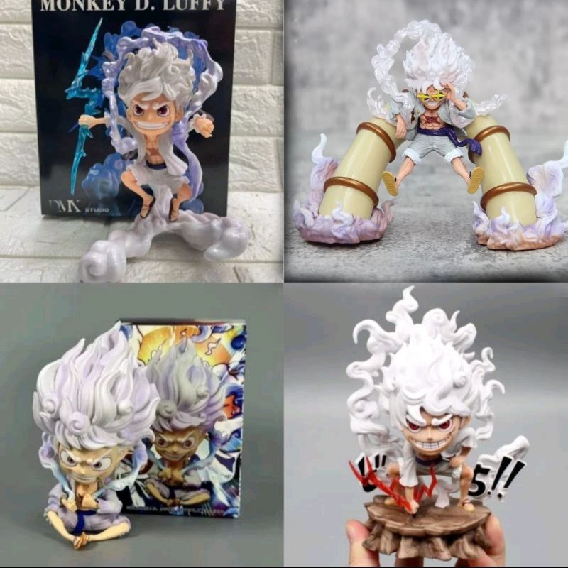 luffy gear 5 chibi figure