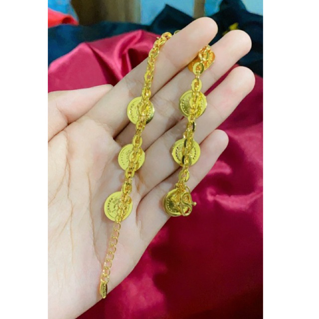 gelang rantai koin