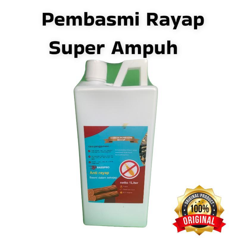 BASSPRO Anti Rayap Ampuh Cairan Obat Pembasmi Anti Rayap Pembunuh Rayap Kayu,Tembok,Tanah ORIGINAL
