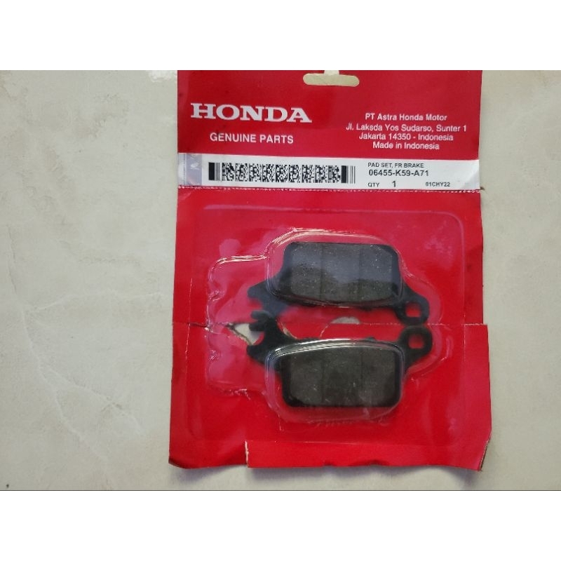 Kampas Rem Depan New Vario 150  2018