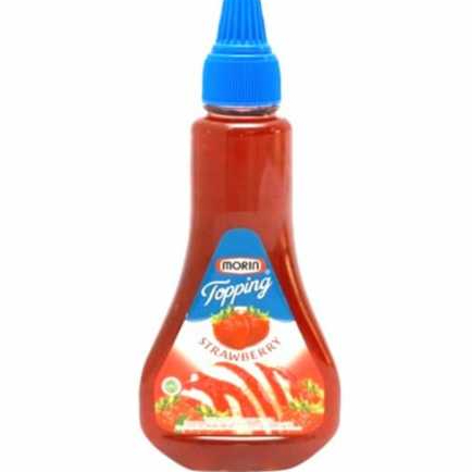 

morin topping strawberry 310gr