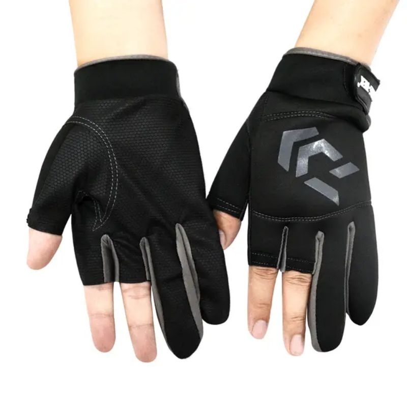 Sarung tangan mancing daiwa - sarung tangan 2 jari mancing