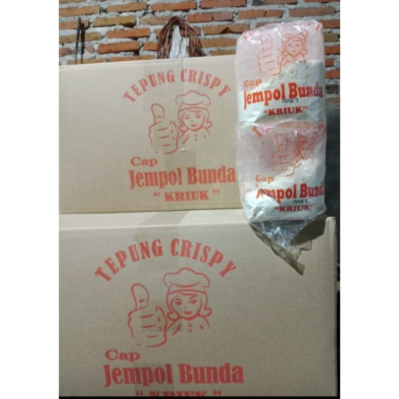 

Tepung Crispy Cap Jempol Bunda 10 x 90 Gram (SEDANG)