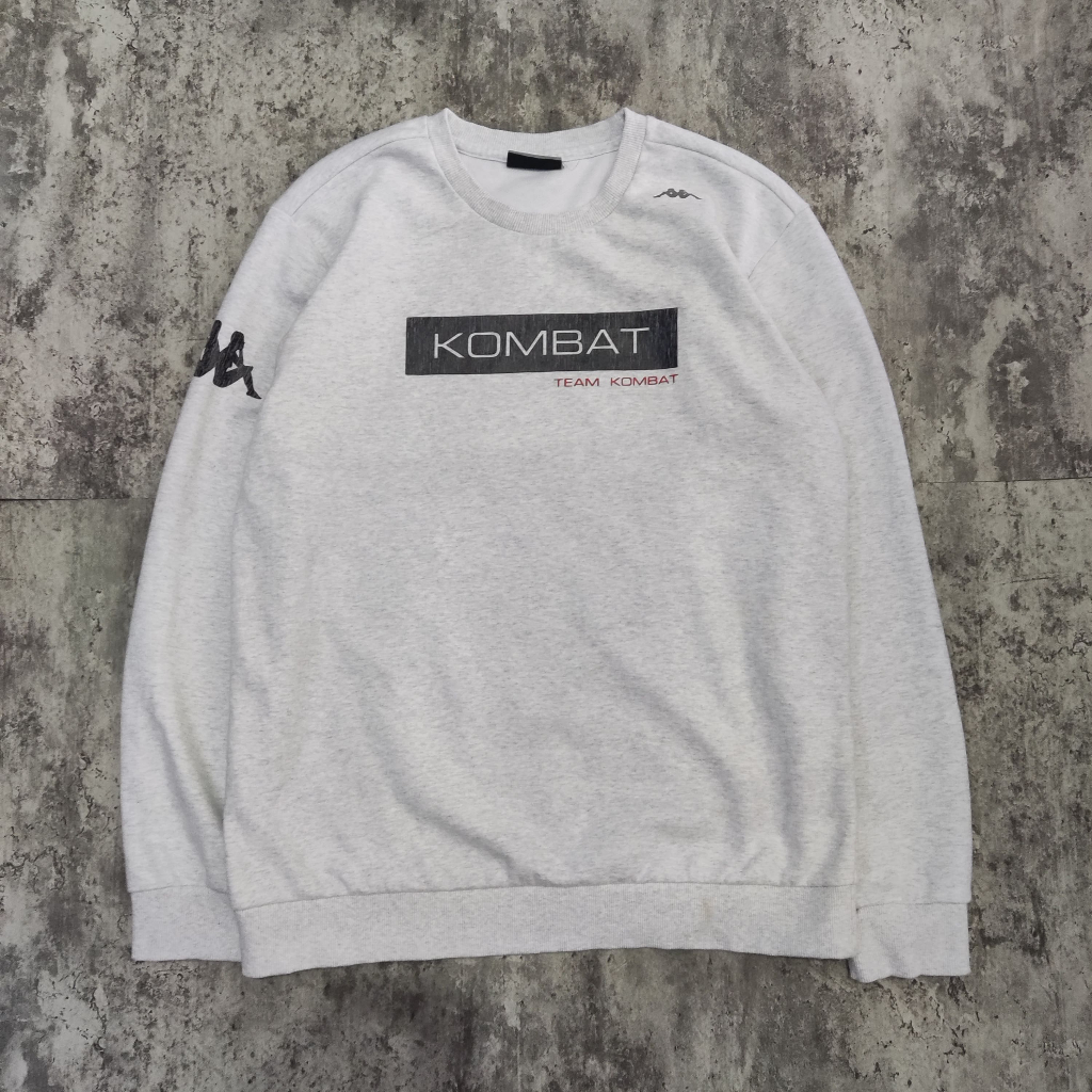 CREWNECK By KAPPA TEAM KOMBAT SECOND BLU259
