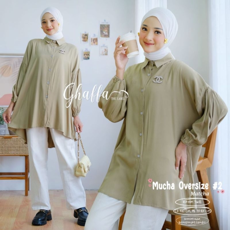 MOCA Mucha Oversize 140 Tunik Oversized GHF Meong Solo