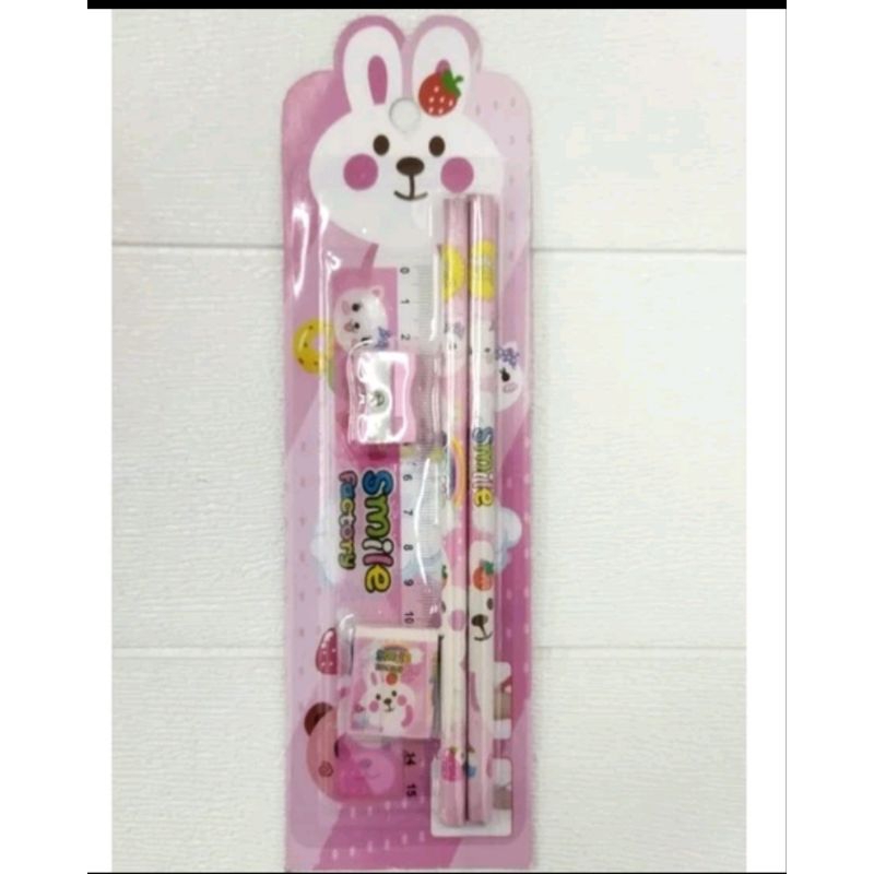 

Pensil Set Alat Tulis Anak 5 in 1 Karakter