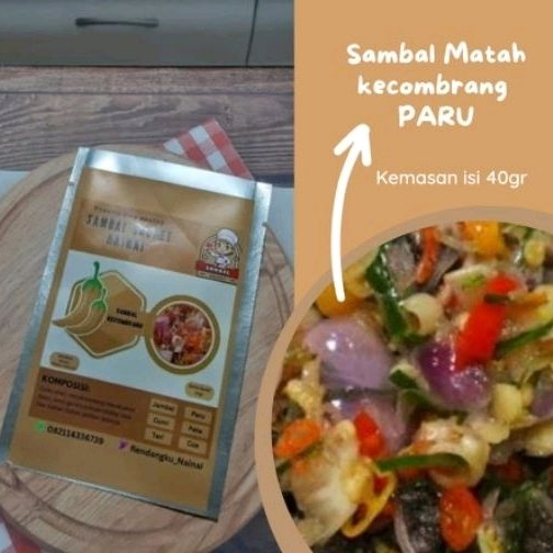 

SAMBAL MATAH KECOMBRANG PARU (BERAT ISI 40-45GR)