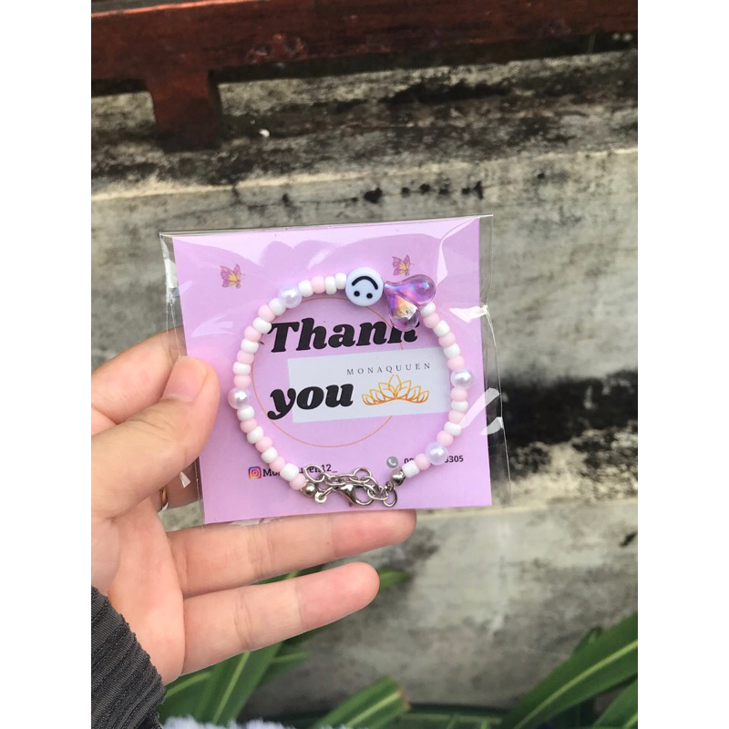 GELANG MANIK-MANIK LOVE SMILE