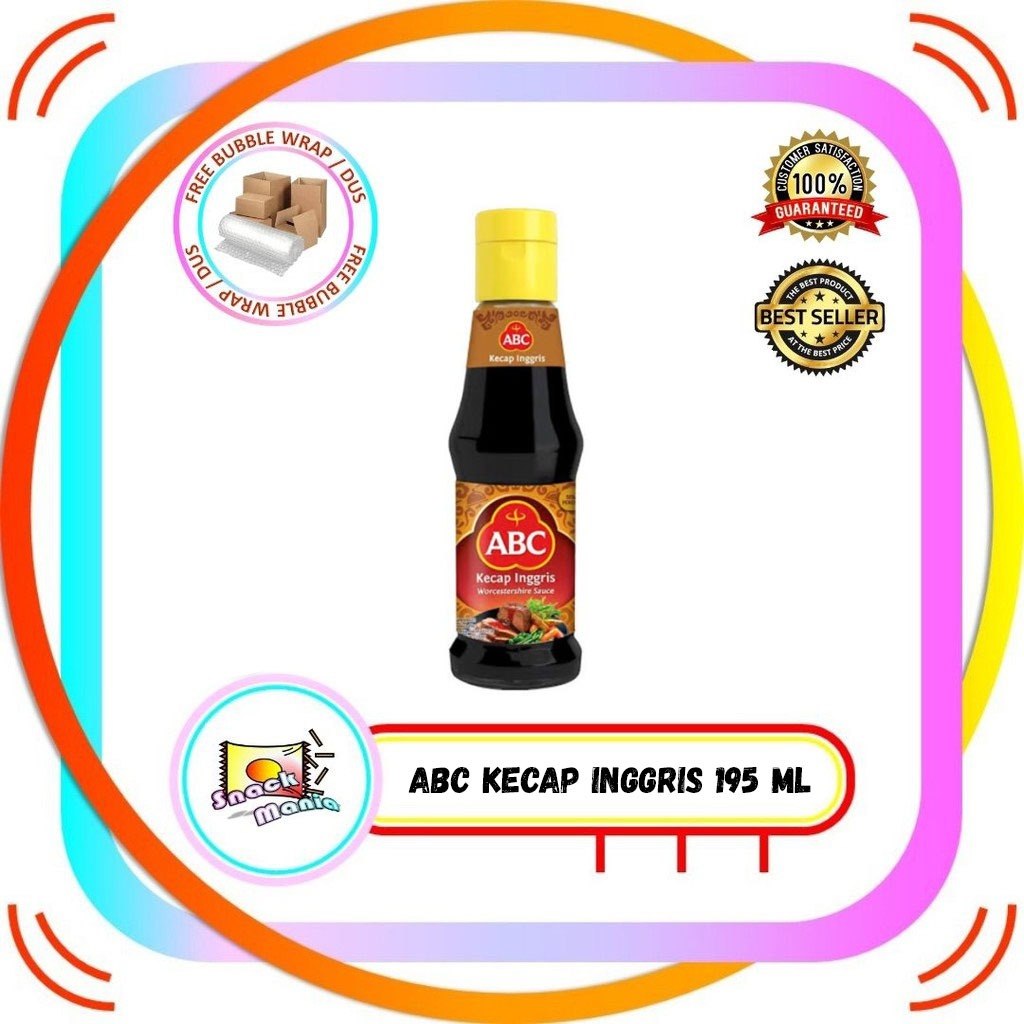 

ABC Kecap Saus Inggris ~ 195 ml