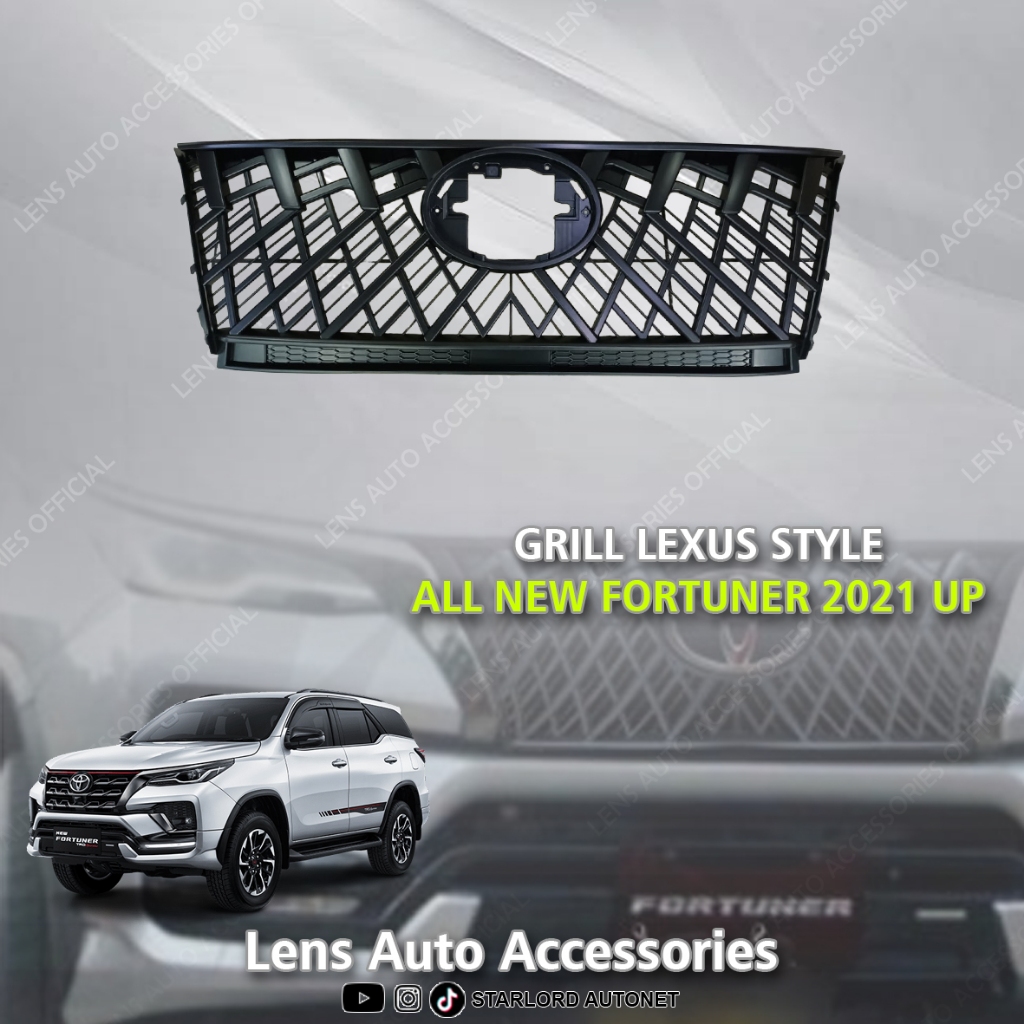 GRILL FORTUNER 2021 UP  LEXUS STYLE/FORTUNER 2021 UP