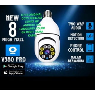 G713 ORIGINAL CAMERA KAMERA CCTV BOHLAM LEWAT HP ANDROID IOS DVR MMC BOHLAM LEWAT HP PEREKAM ONLINE