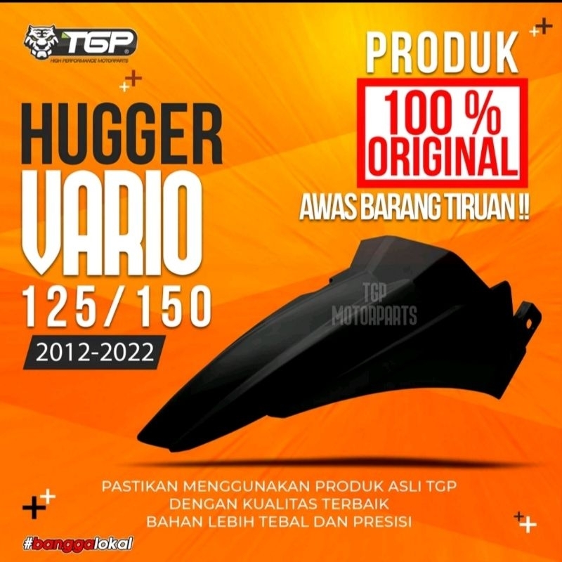 Tgp Spakbor Kolong Hugger Vario 125 150 2014 2015 2016 2017 2018 2019 2020