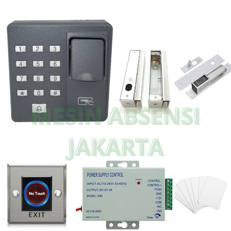paket akses door fingerprint zkteco x6 paket access control fingerprint paket akses door | zkteco x6