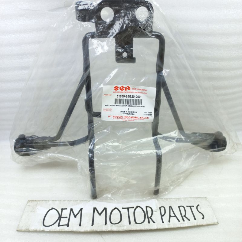 BRACKET BREKET DUDUKAN BATOK LAMPU SATRIA FU BARONG 25G20 ORIGINAL ORI ASLI SUZUKI SGP