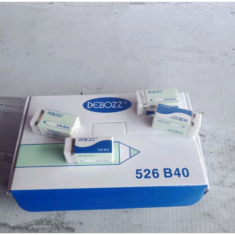 

Penghapus Pensil DEBOZZ Putih ( Per pcs )