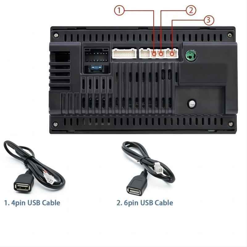 Soket Kabel RCA Soket Kabel Port USB RCA Kamera Antena GPS Headunit