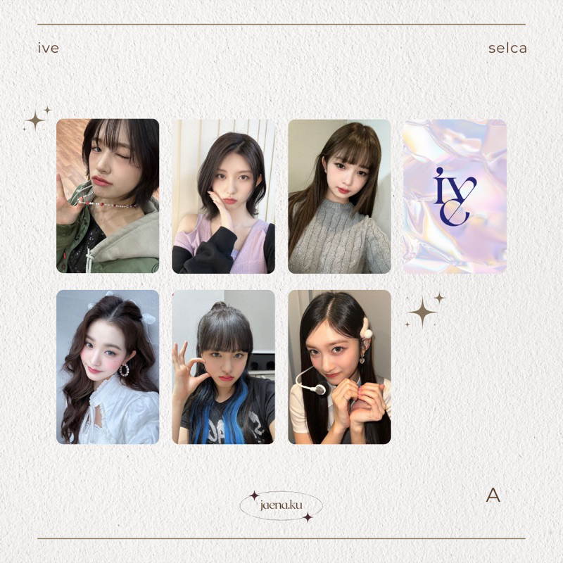 [IVE] PHOTOCARD SELCA 6 IVE