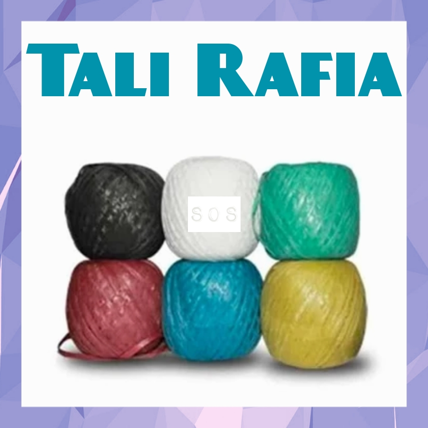 

《OS3》 Tali Rafia Plastik kemasan kecil