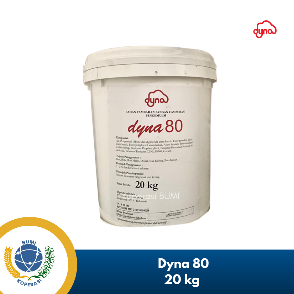 

Dyna 80 Cake Emulsifier 20 Kg