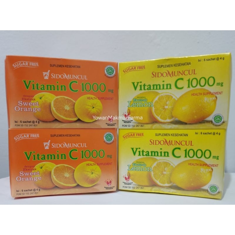 Vitamin C 1000mg Sidomuncul