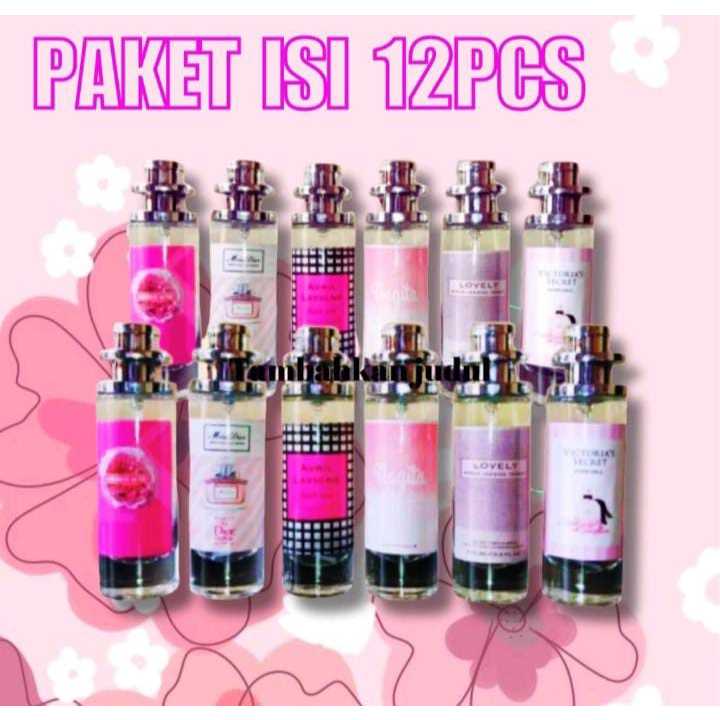 Paket usaha Isi 12pcs (random) parfum thailand 35ml unisex/paket