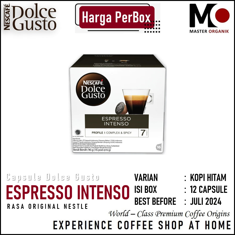 

Nescafe Dolce Gusto Capsule Espresso Intenso NDG 1 Box Original New Date