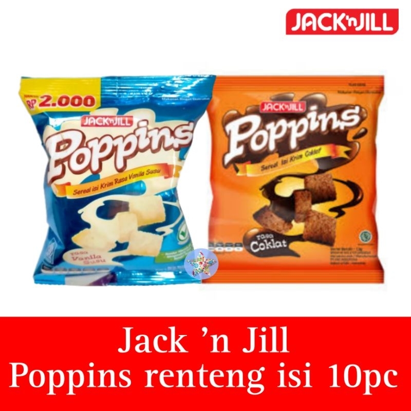 

Jack n Jill Poppins renteng isi 10pc