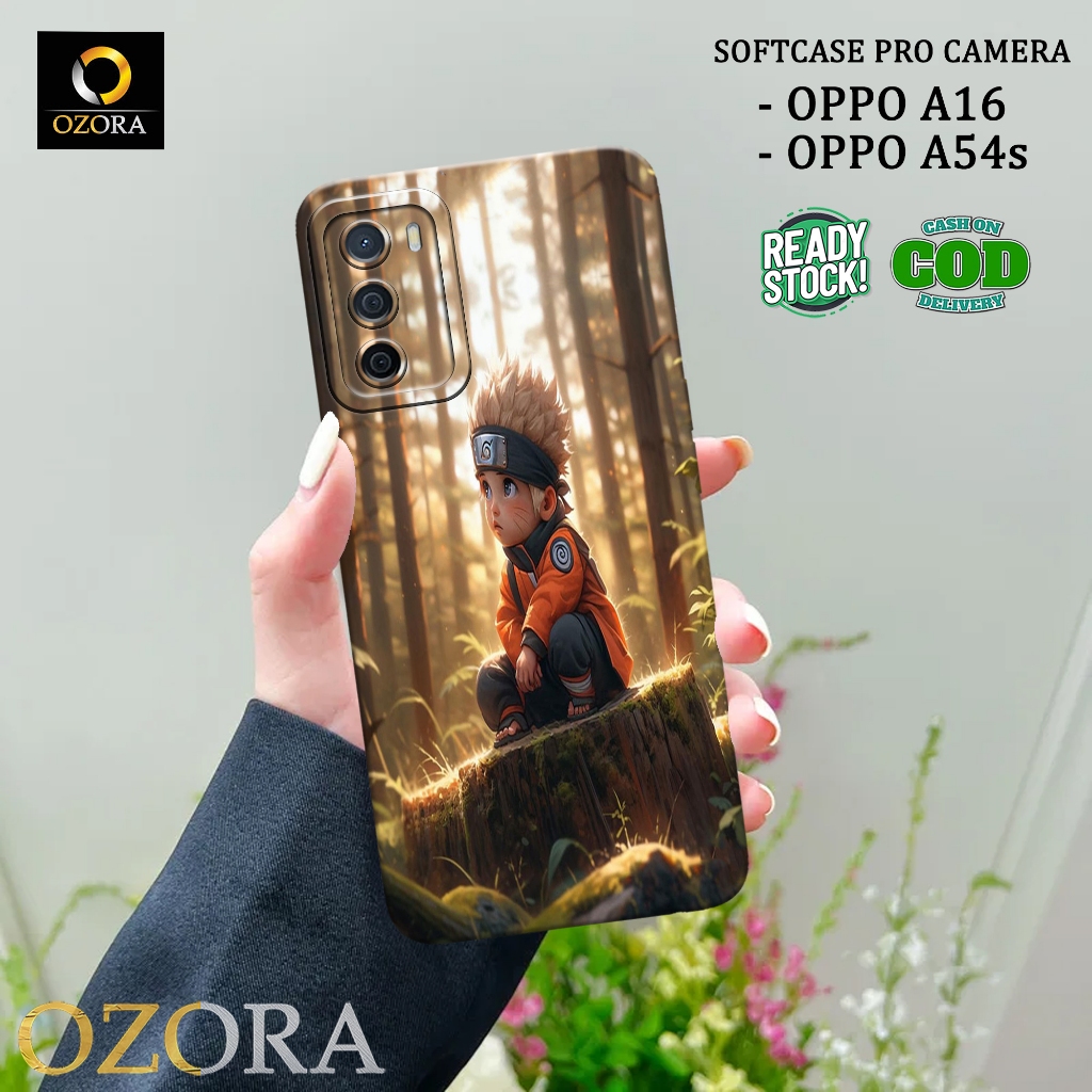 OZORA - Softcase Hp Oppo A16 / A54s Terbaru - Fashion Case ANIME - Case Hp Oppo A16 / A54s - Casing 