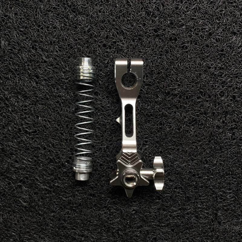 Paha Rem Belakang Lurus Bintang Model SGP Silver chrome Paha rem belakang matic bebek paha rem per r