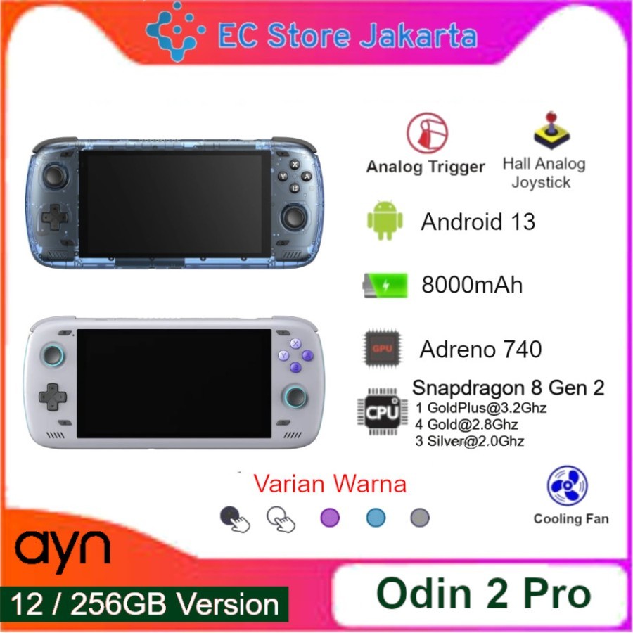 Original AYN Odin 2 Pro With Super Dock 6 IPS Screen Handheld Game Player  12GB 256G Android 13 Wifi Bluetooth Portable Console - AliExpress