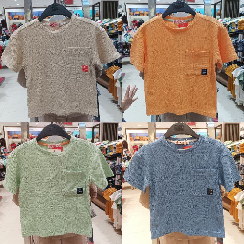 KAOS ANAK LAKI-LAKI LENGAN PENDEK ORIGINAL BRAND JSP KIDS (4-14Th)