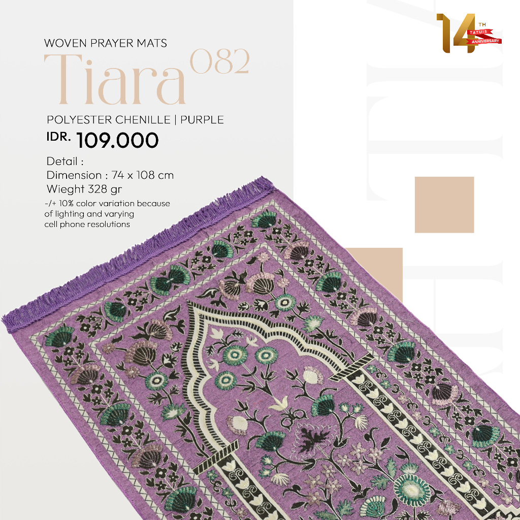 Tatuis Sajadah Tiara 082