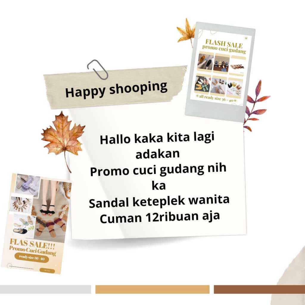 KILLATRI77 PROMO CUCI GUDANG SANDAL WANITA