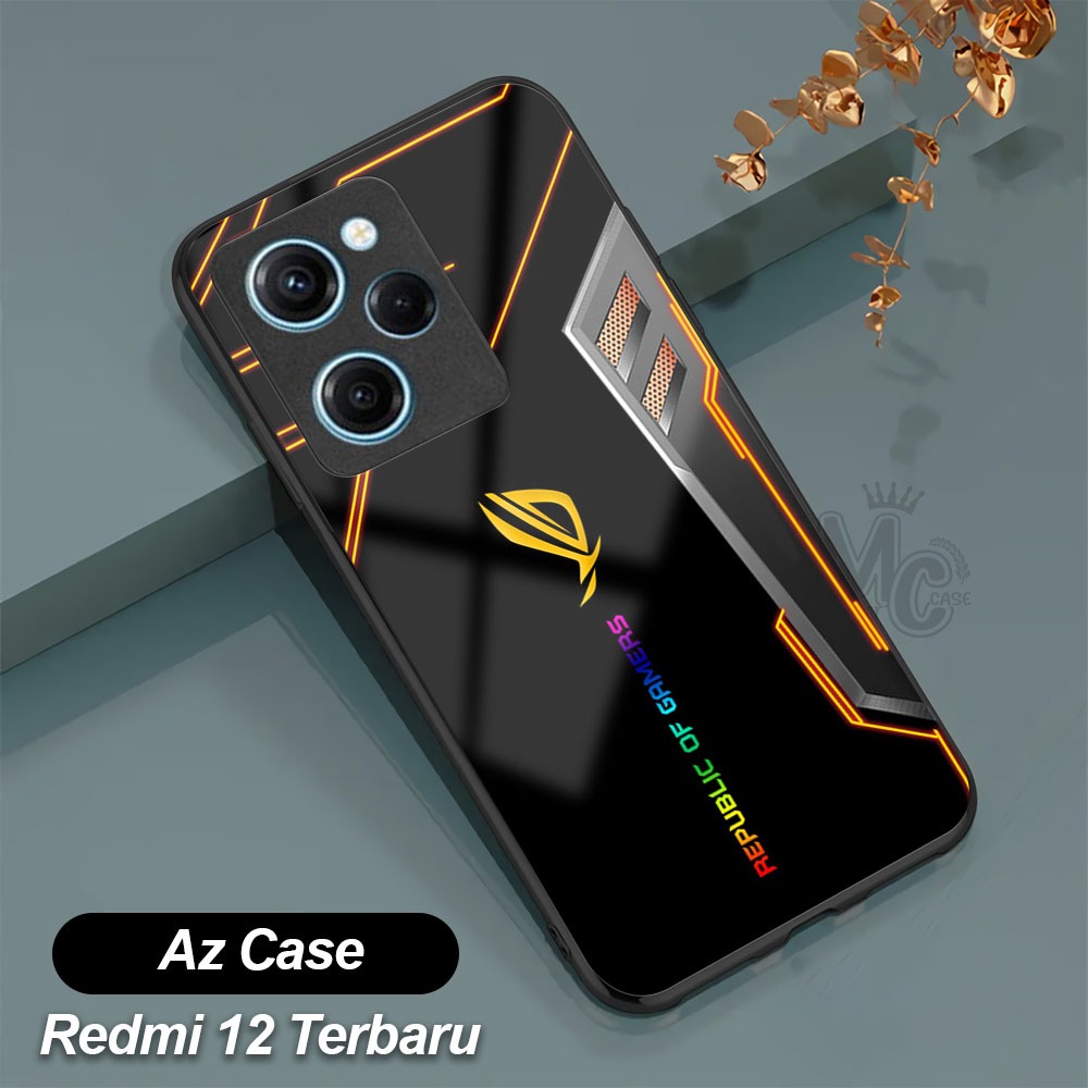 Case Xiaomi Redmi 12 Terbaru Fashion Case ( Rog ) Casing Hp Case Murah Softcase Hp Pelindung Belakan