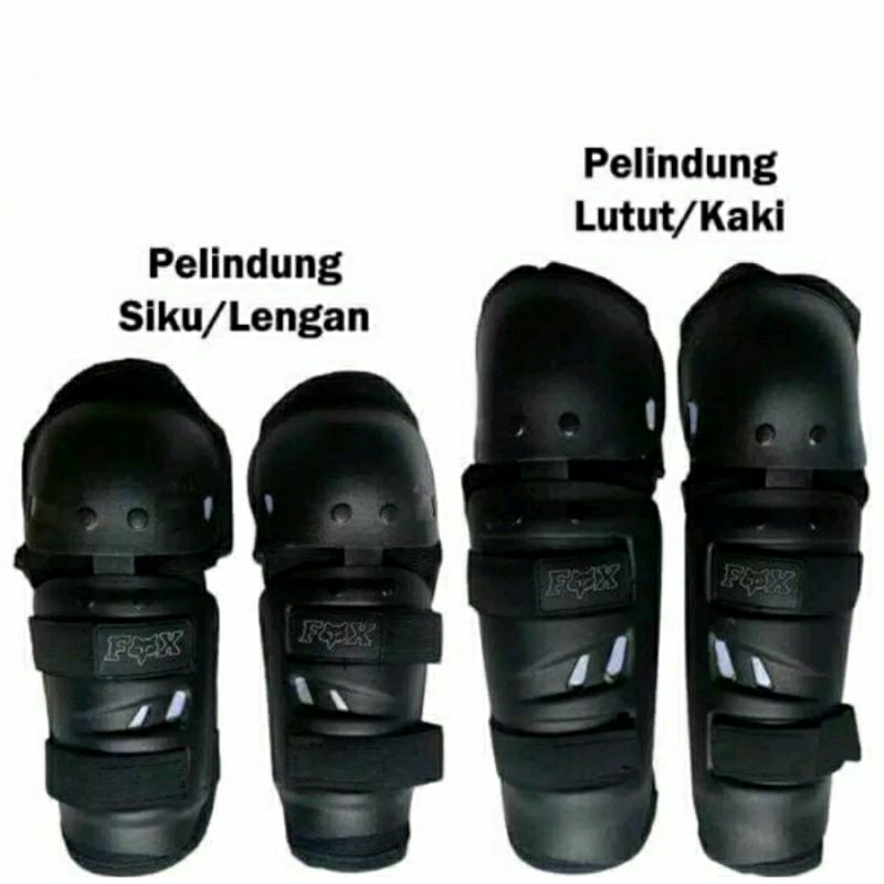 Deker Lutut Motor - Pengaman Lutut Motor - Dekker Decker Protektor Pelindung Lutut Siku Motor
