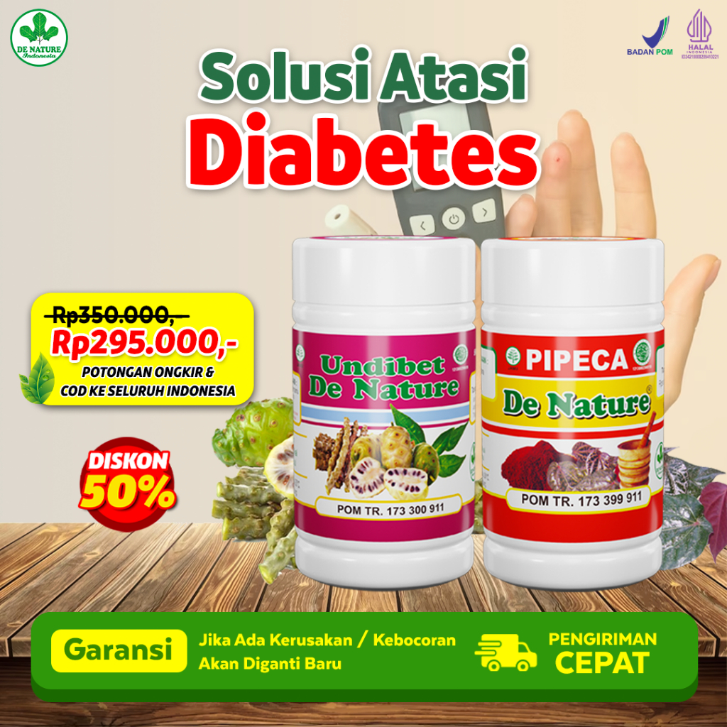 Obat Neuropati Diabetik Kesemutan Karena Diabetes herbal Undiabet De Nature