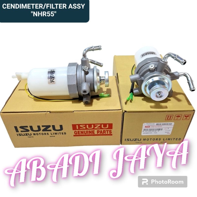 SEDIMENTER POMPA SOLAR FUEL FILTER ASSY ISUZU ELF NHR55 NHR 55 ORIGINAL