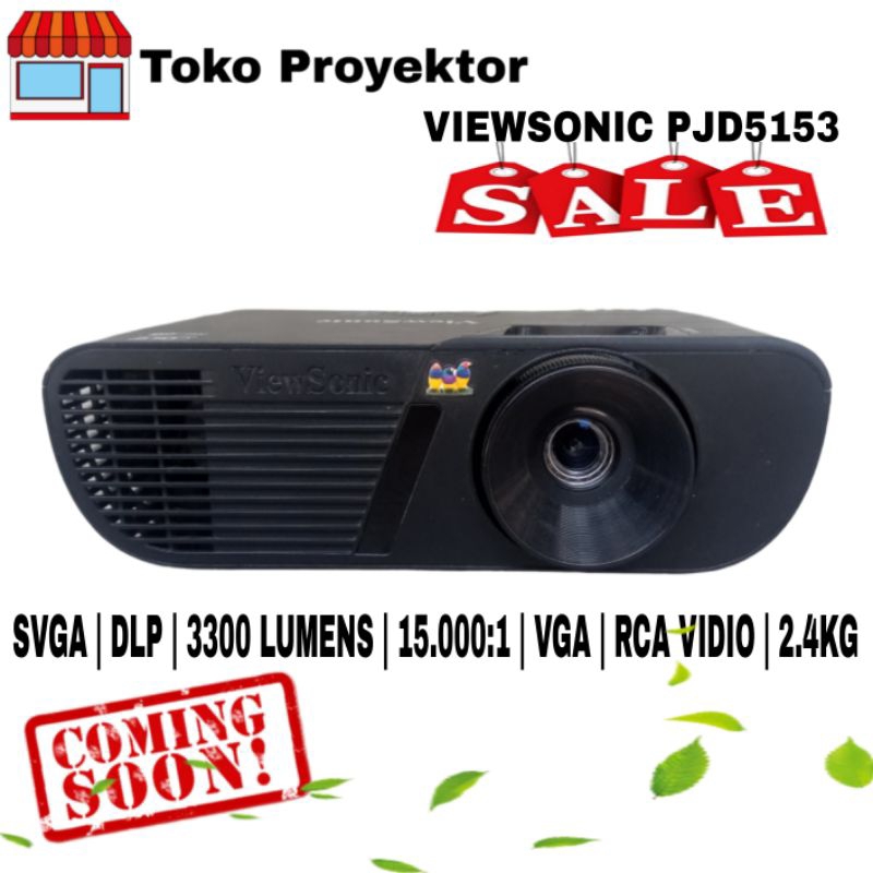 Proyektor bekas second Murah Viewsonic PJD5153/5253 Murah bagus