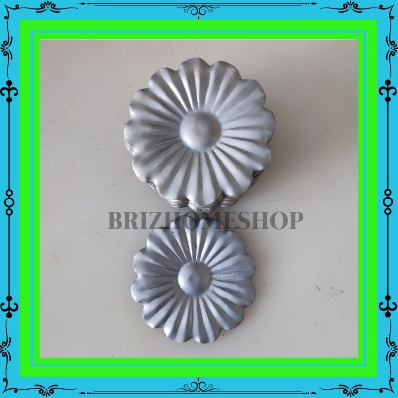 Matahari Besar 30 pcs ornamen pagar besi matahari besar plat besi berkualitas matahari besar ornamen