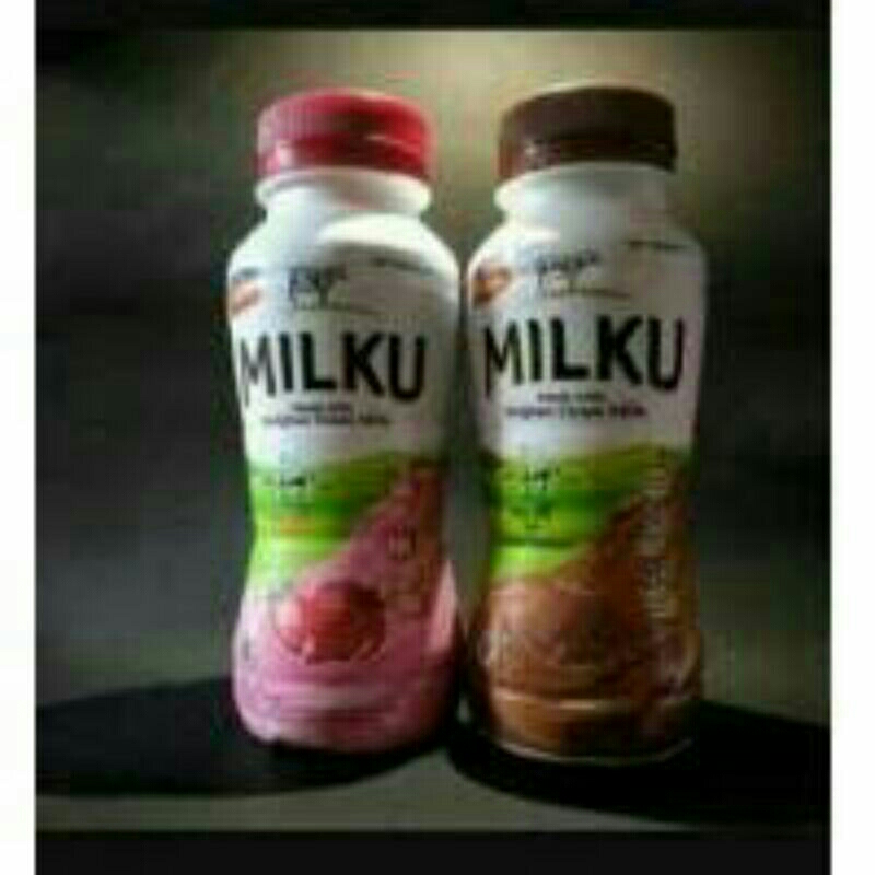 

susu milku 200ml coklat sama stroberi 1 pak isi 12 pcs