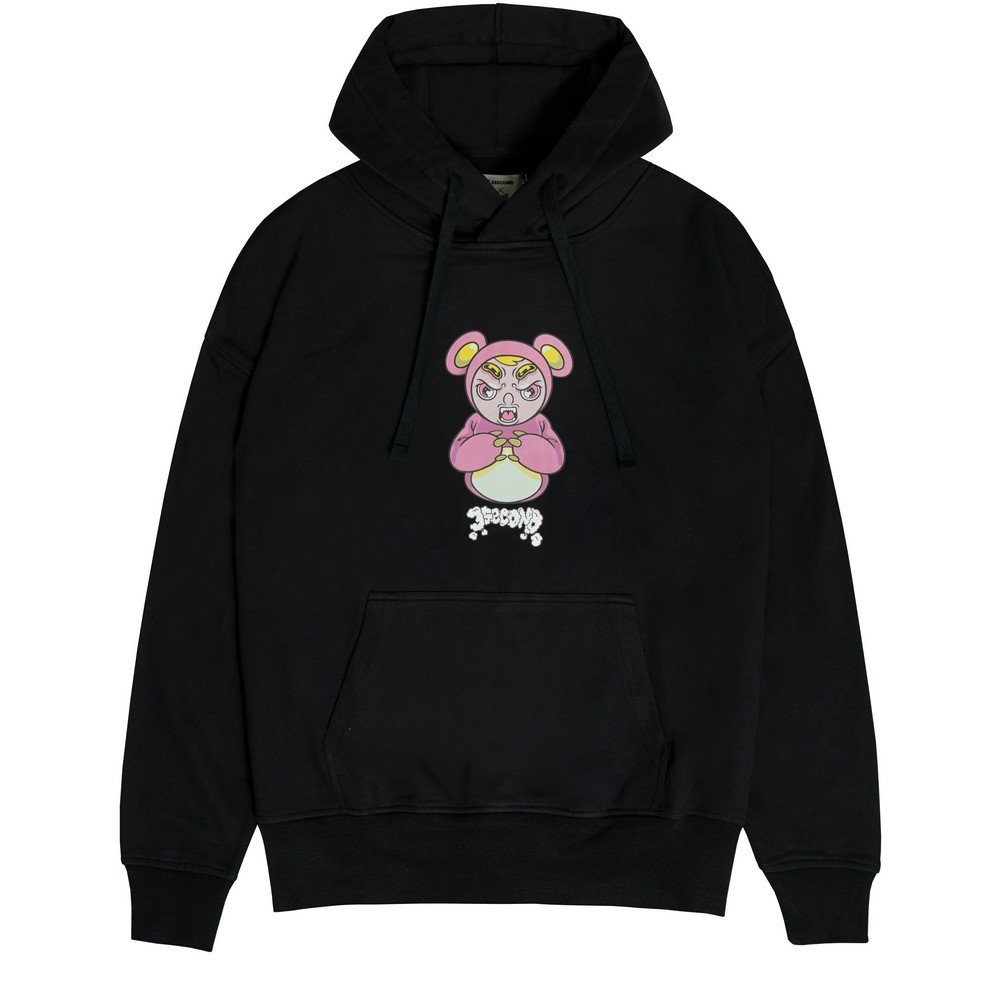 3Second x MUKLAY Hoodie Oversize  100423