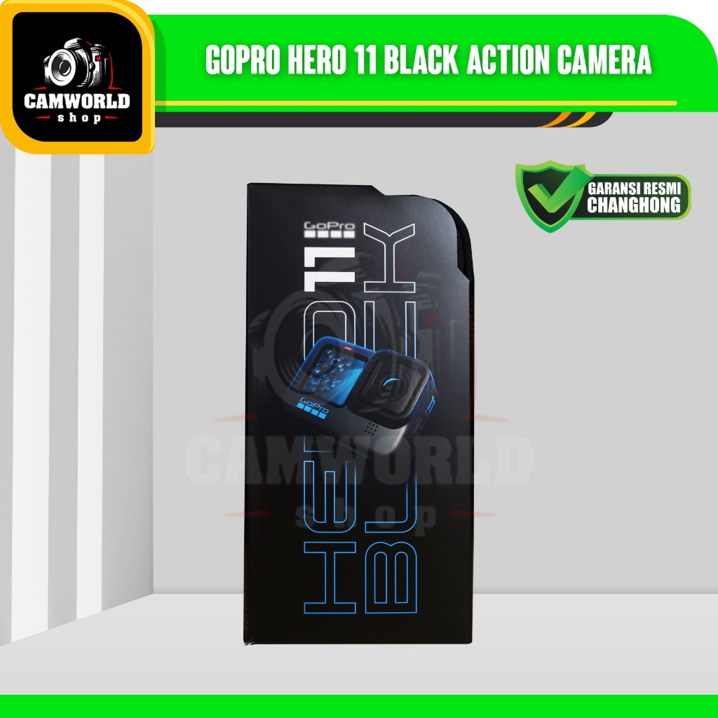 GoPro Hero 11 Black / GoPro Hero11 Black Action Camera - GARANSI RESMI