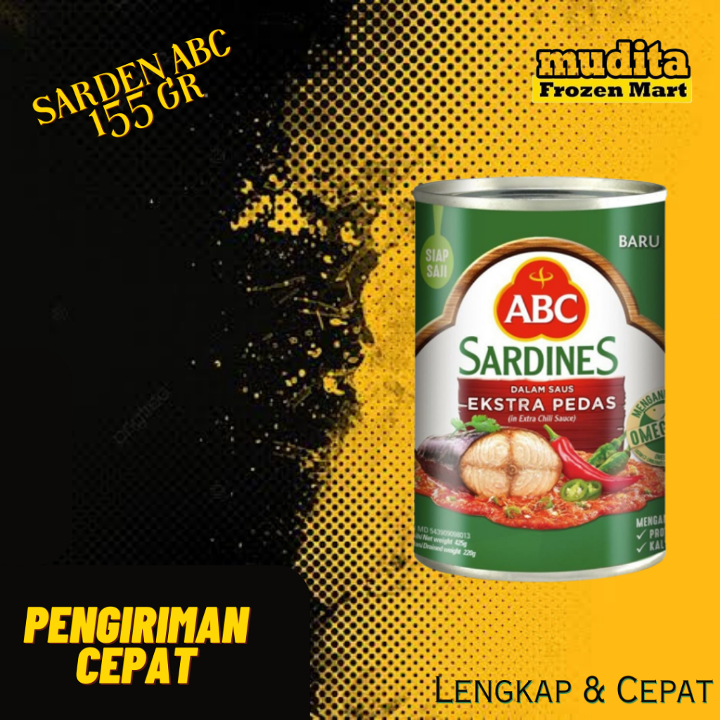 

Sarden ABC 155gr Medan