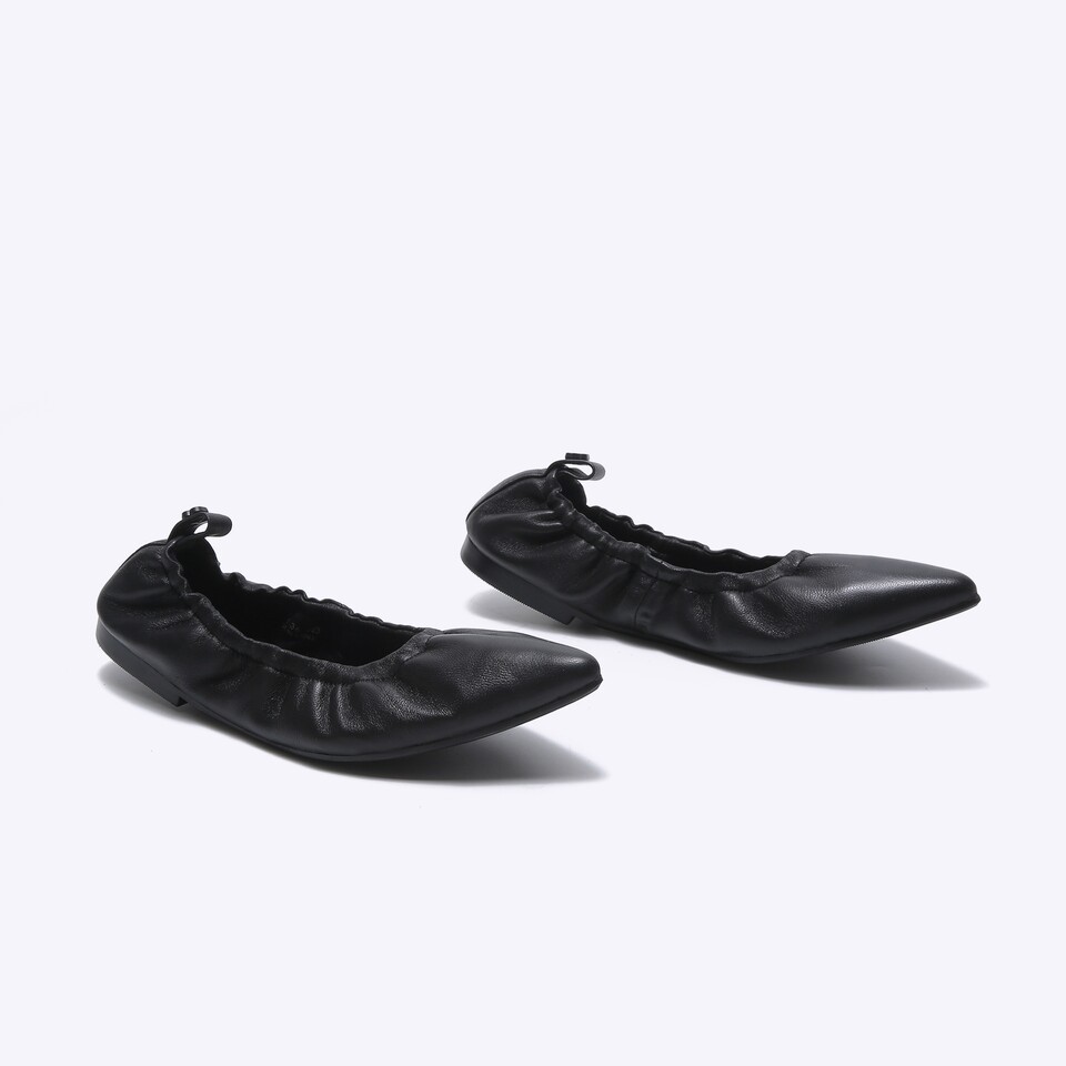 Everbest Rofy Sepatu Plat Shoes Wanita Black Taupe