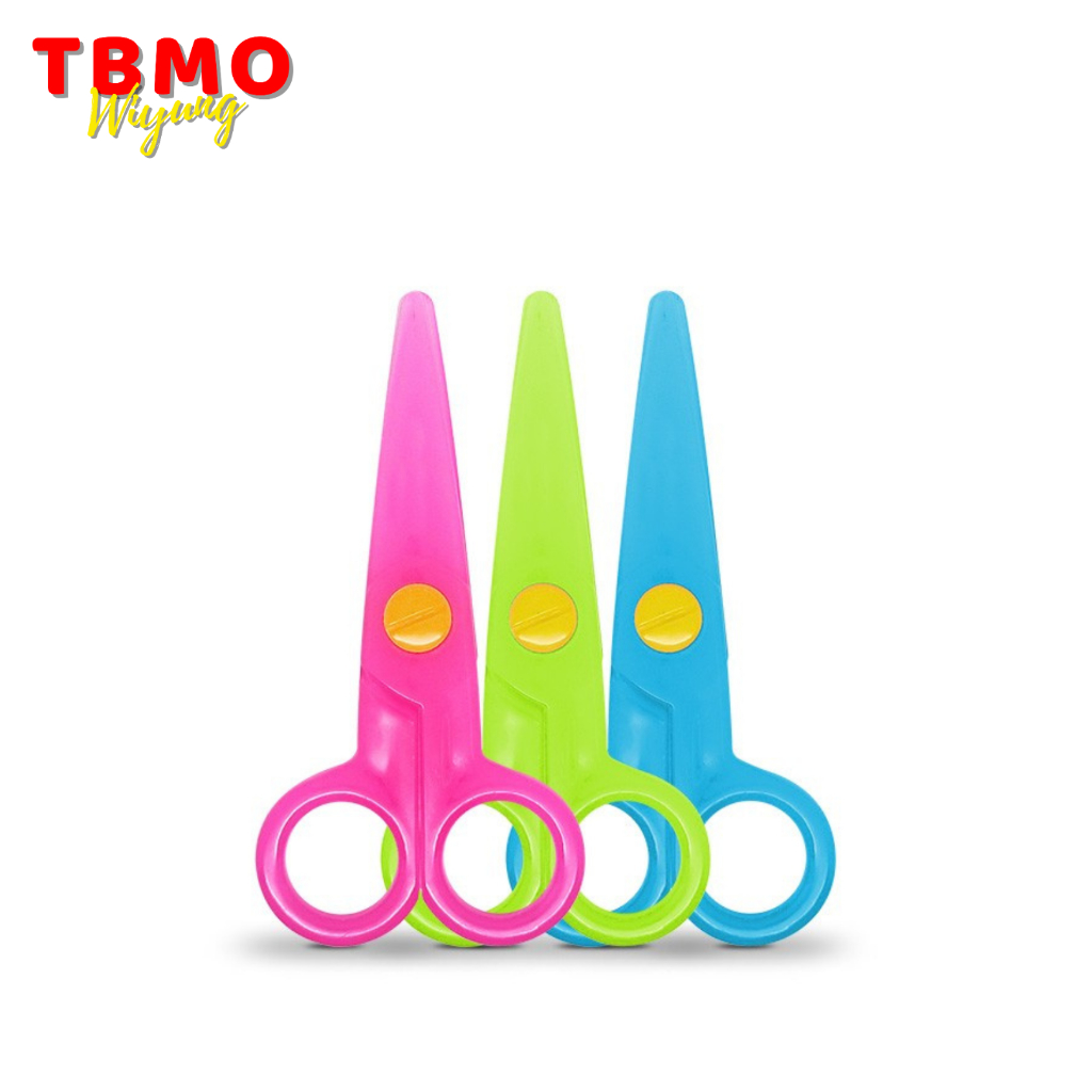 

Gunting Plastik Agatis Untuk Anak Neon Color - Pcs