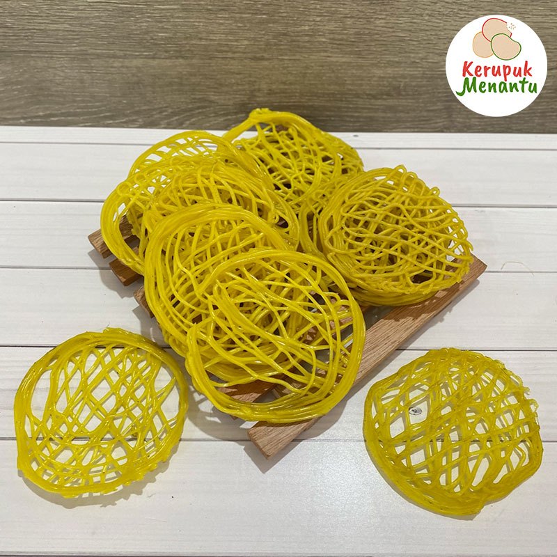 

Kerupuk Mie Kuning Mentah 1 Kg