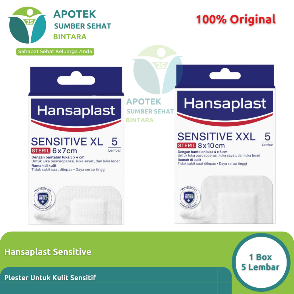 Hansaplast Sensitive Plester Box