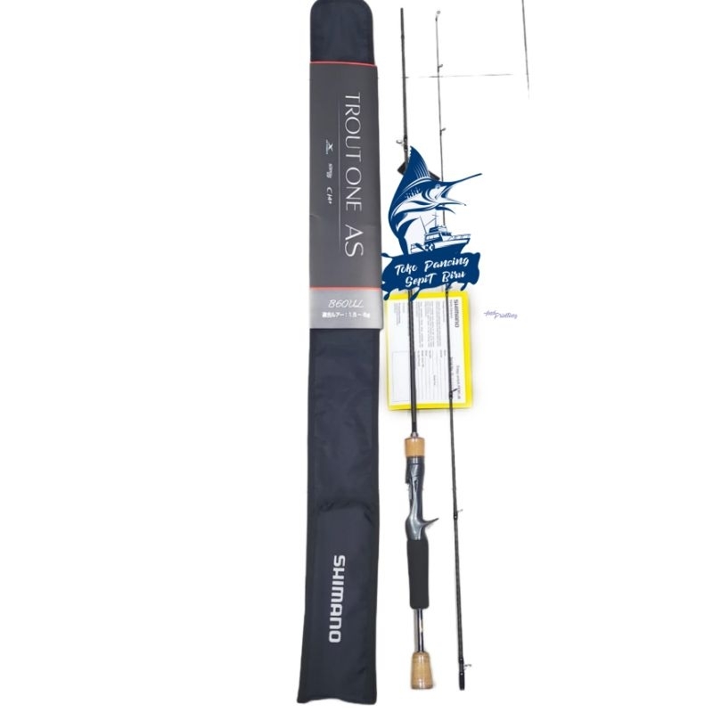 JORAN BAITCASTING SHIMANO TROUT ONE AS B60UL 2-6LB 180CM NEW 2023 | C14 | HI POWER X | SOFT TUBE TIP