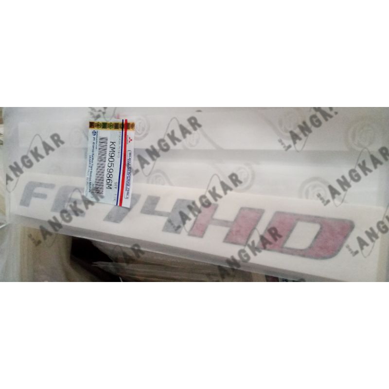 Stiker FE74HD SPEED Mitsubishi Canter