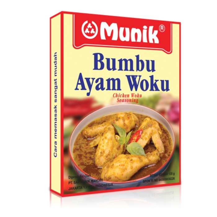 

Ktmstore Bumbu Masak instant Bumbu Munik Ayam Woku 135 Gr Pasti Enak